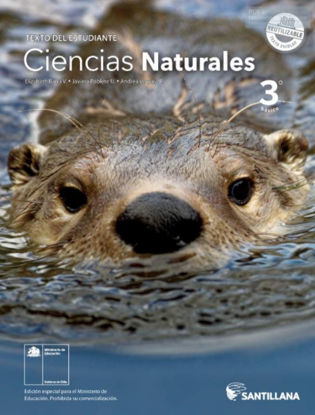 Libro de Ciencias Naturales 3 Basico  2021 PDF